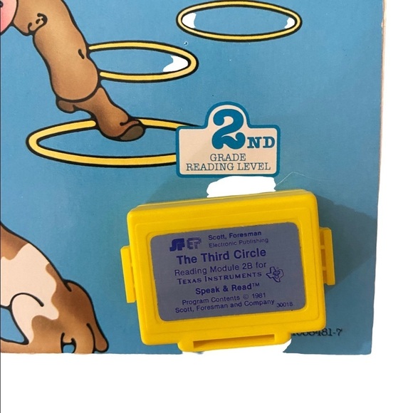 Texas Instruments The Third Circle Speak and Read Cassette and Book 2nd Grade - Picture 3 of 7